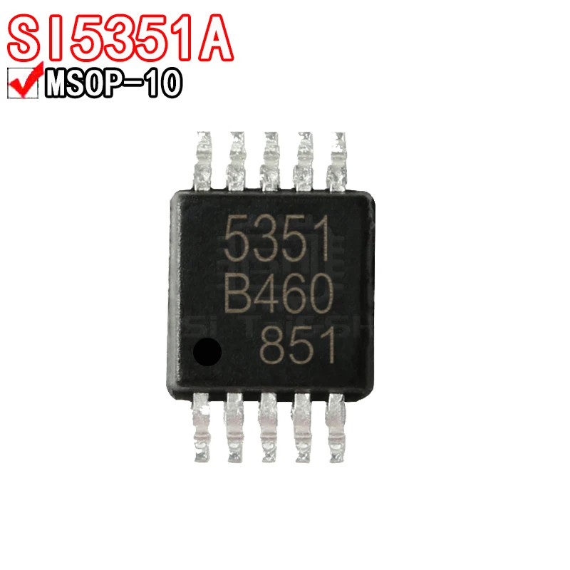 5PCS SI5351 SI5351A-A-GTR 5351 SI5351A-B-GTR