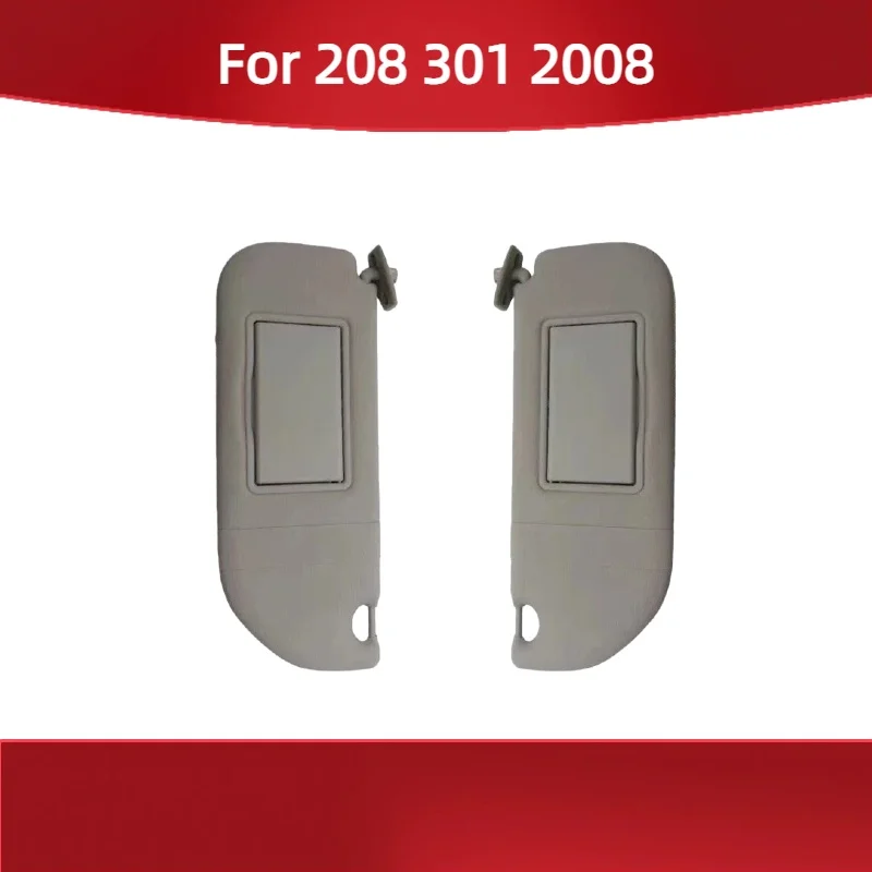 

Fit for Peugeot 208 301 2008 Sun visor with makeup mirror Sun visor in the car