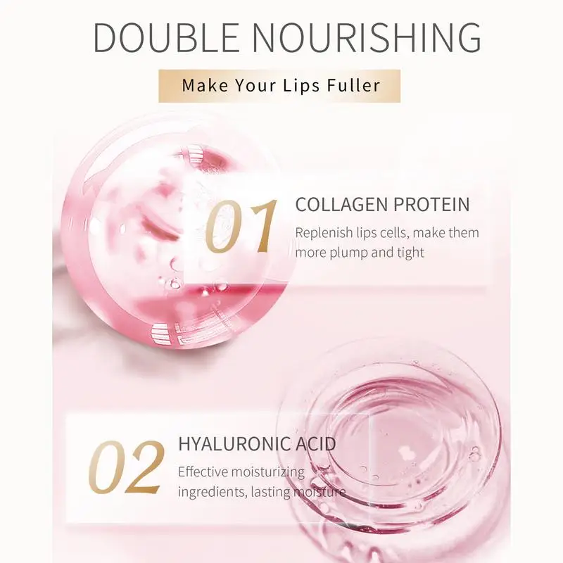 Lip Enhancer Balm Nourishing Non-sticky Lip Balm Lip Care Nourishing Lip Glow Oil Moisturizing Colored Lip Balm Instantly