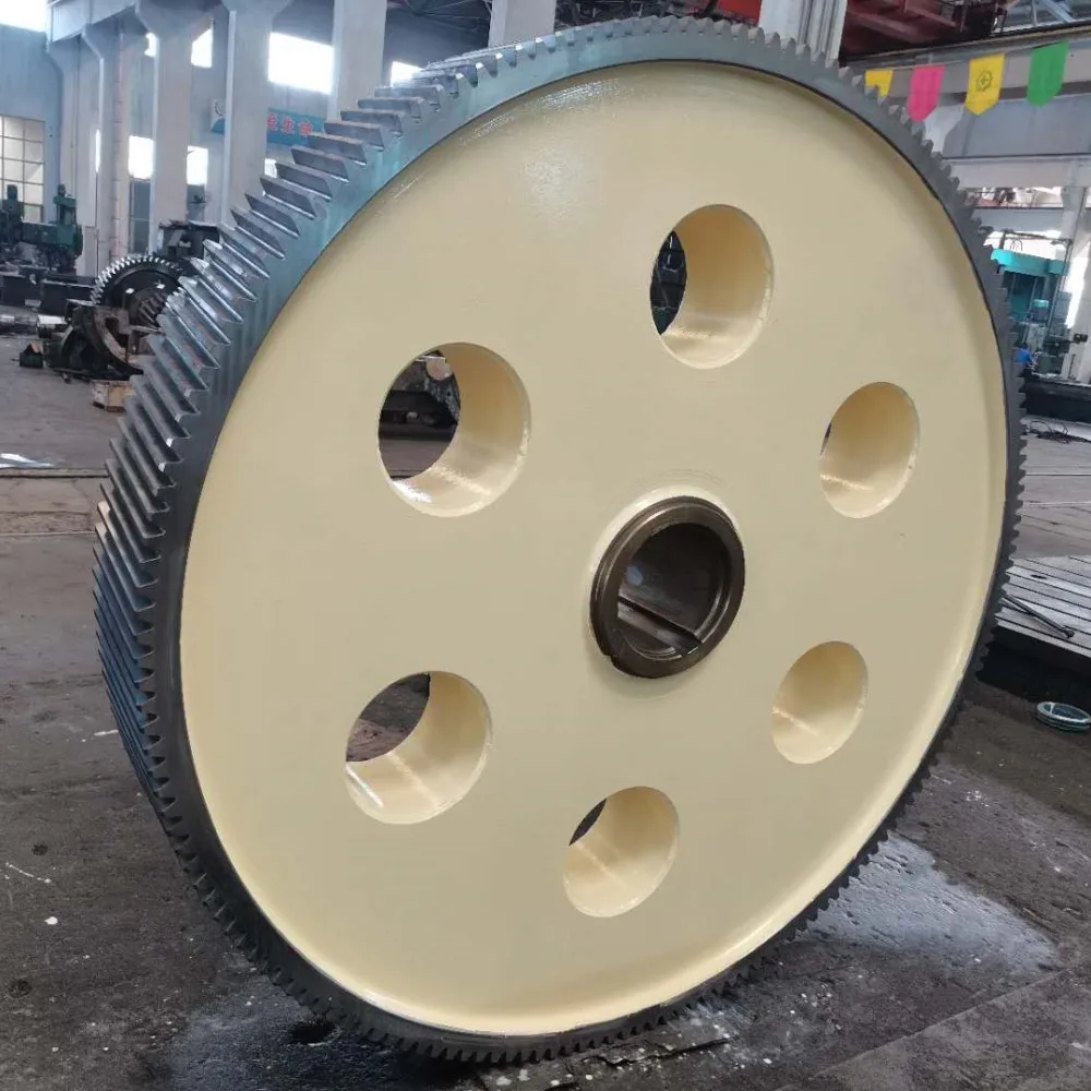 Manufacturer OEM Forging Helical Large Module Gear Wheel Dlloy Steel Drive Helical Bull Gear Custom Large Gear Wheel