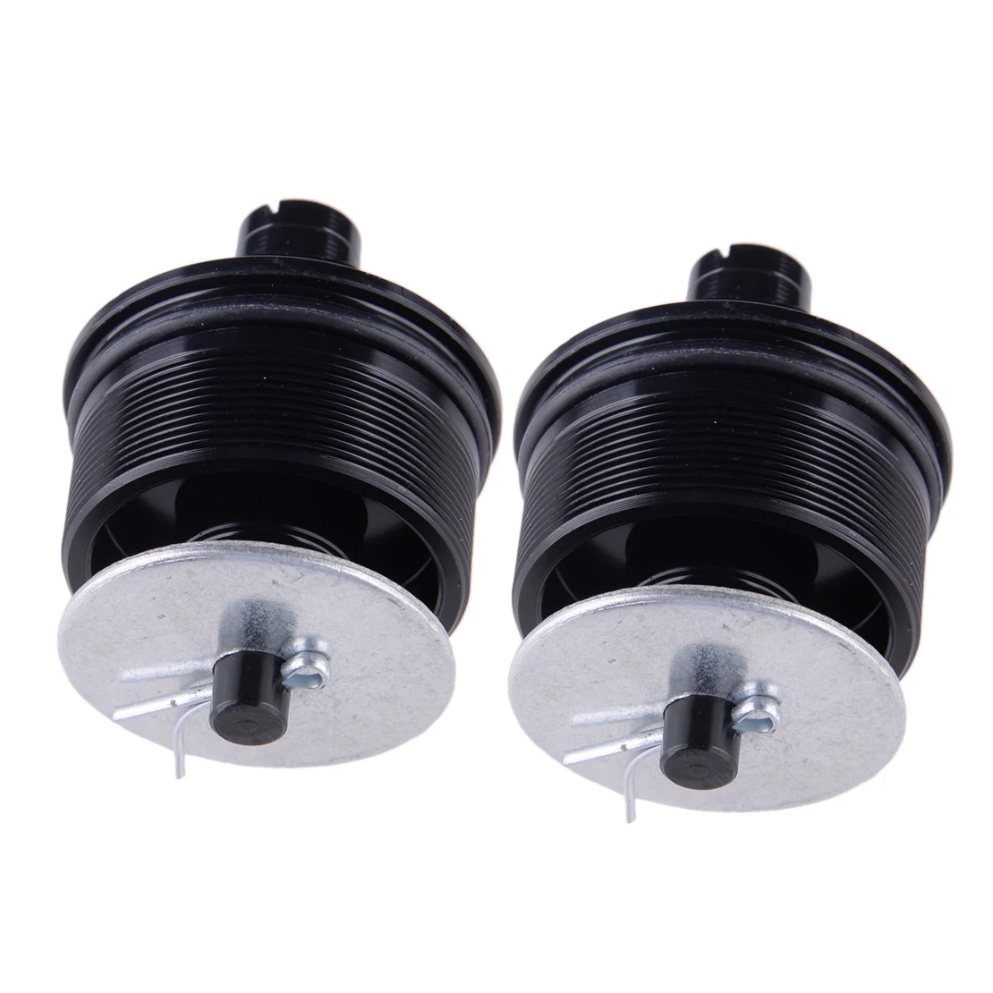 Pair Front Fork Preload Adjustment Caps Fit for Suzuki DR650 1990-2021