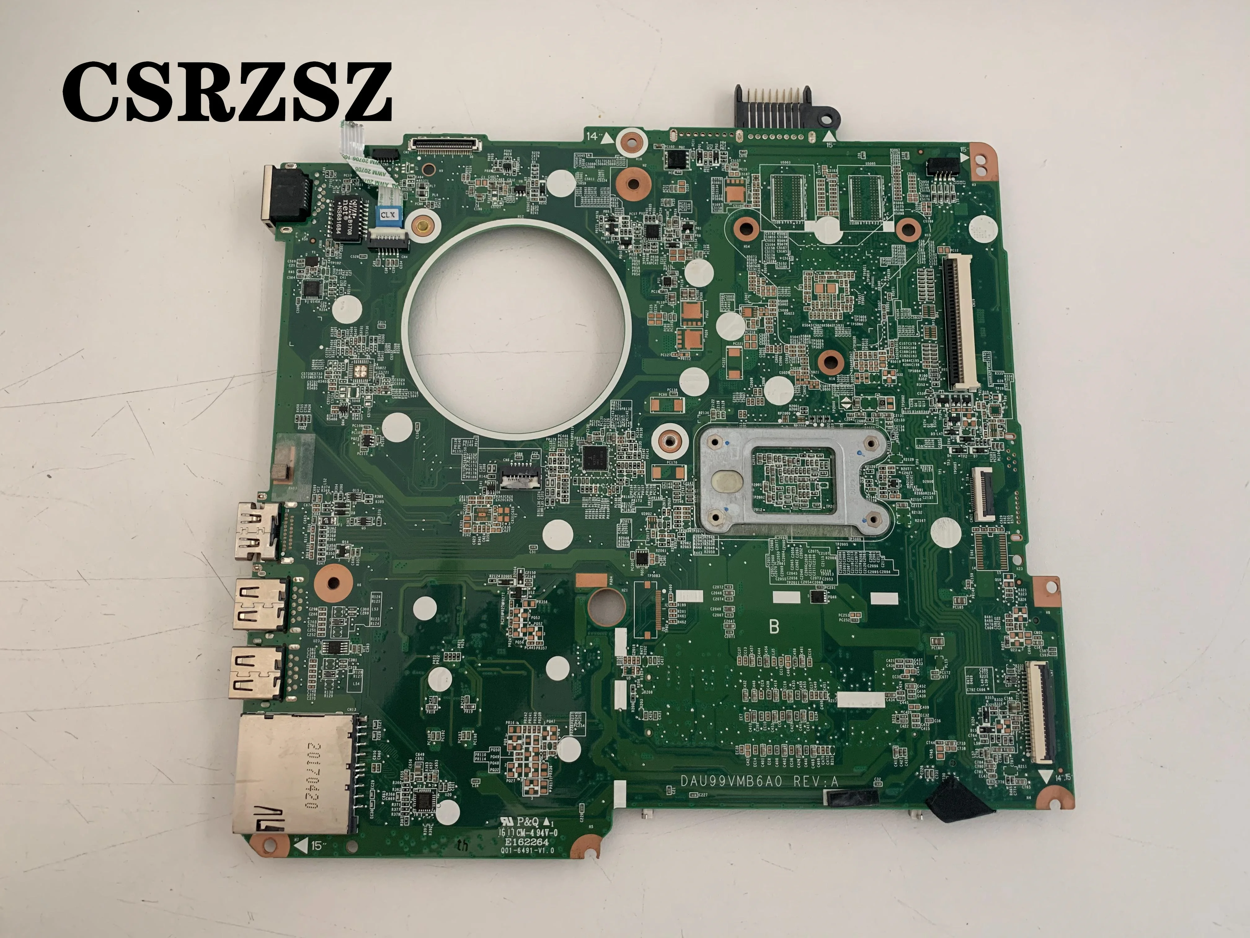 Csrzsz für hp pavillon 15-f laptop motherboard mit a8 cpu dau99vmb6a0 test alle funktionen 100%