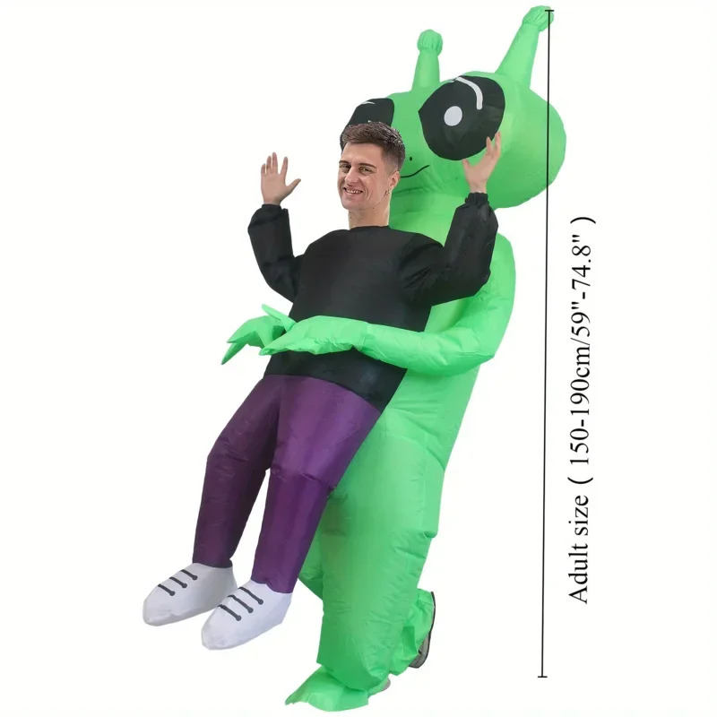 귀여운 재미있는 외계인 ET 디자인 풍선 세트, 할로윈 크리스마스 놀이 풍선 코스튬 소품, 무대 공연 액세서리