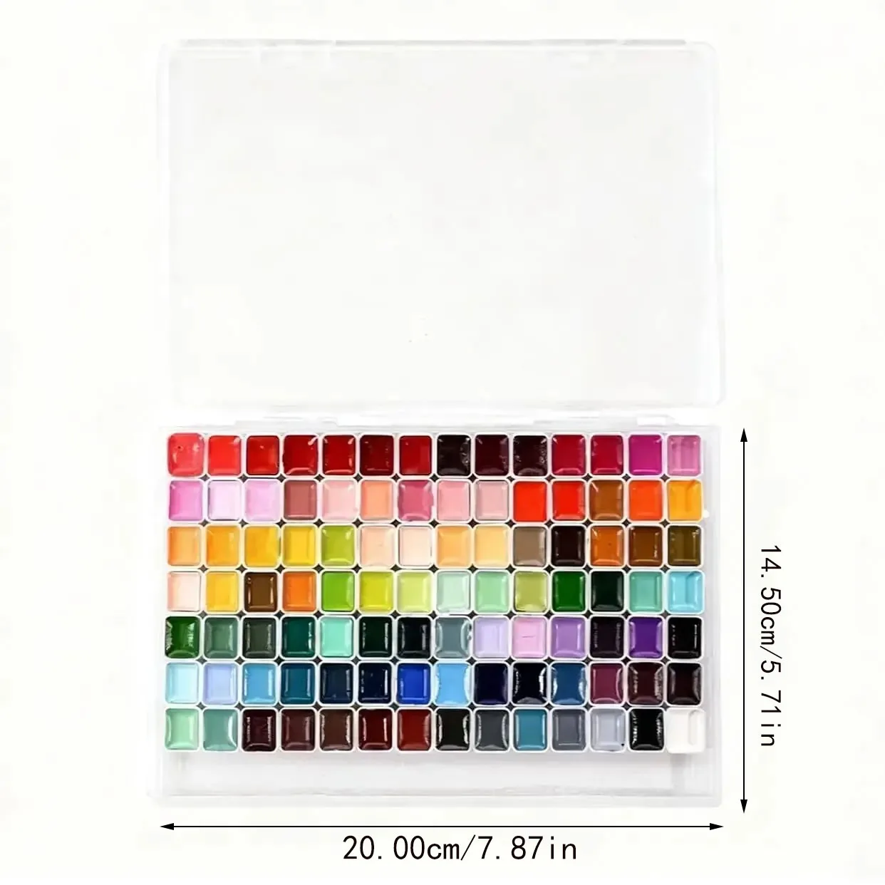 High Quality 98 Colors Granulating Watercolor Pigment Set 1ml Transparent Professional Art Supplies for Artist Drawing
