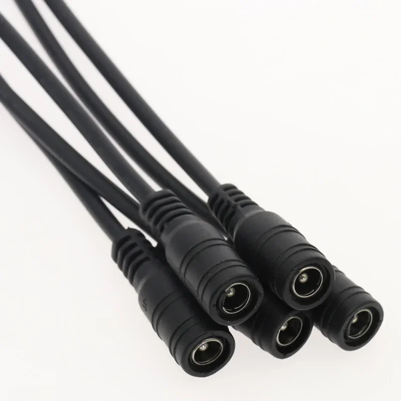 5/10 قطعة 5.5x2.1 التوصيل تيار مستمر ذكر أو أنثى سلك كابل موصل ل 3528 5050 LED قطاع الضوء #4