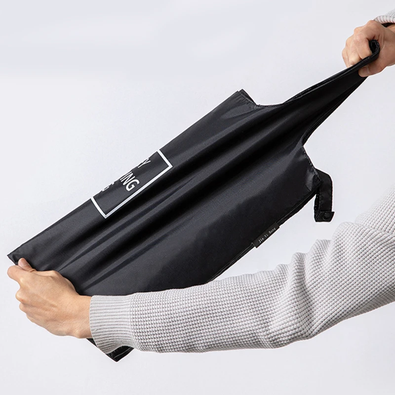 Foldable Supermarket Shopping Bag Portable Hand-held Grocery Bag Large-capacity Eco Friendly Reusable Shopping Bag Storage Bag