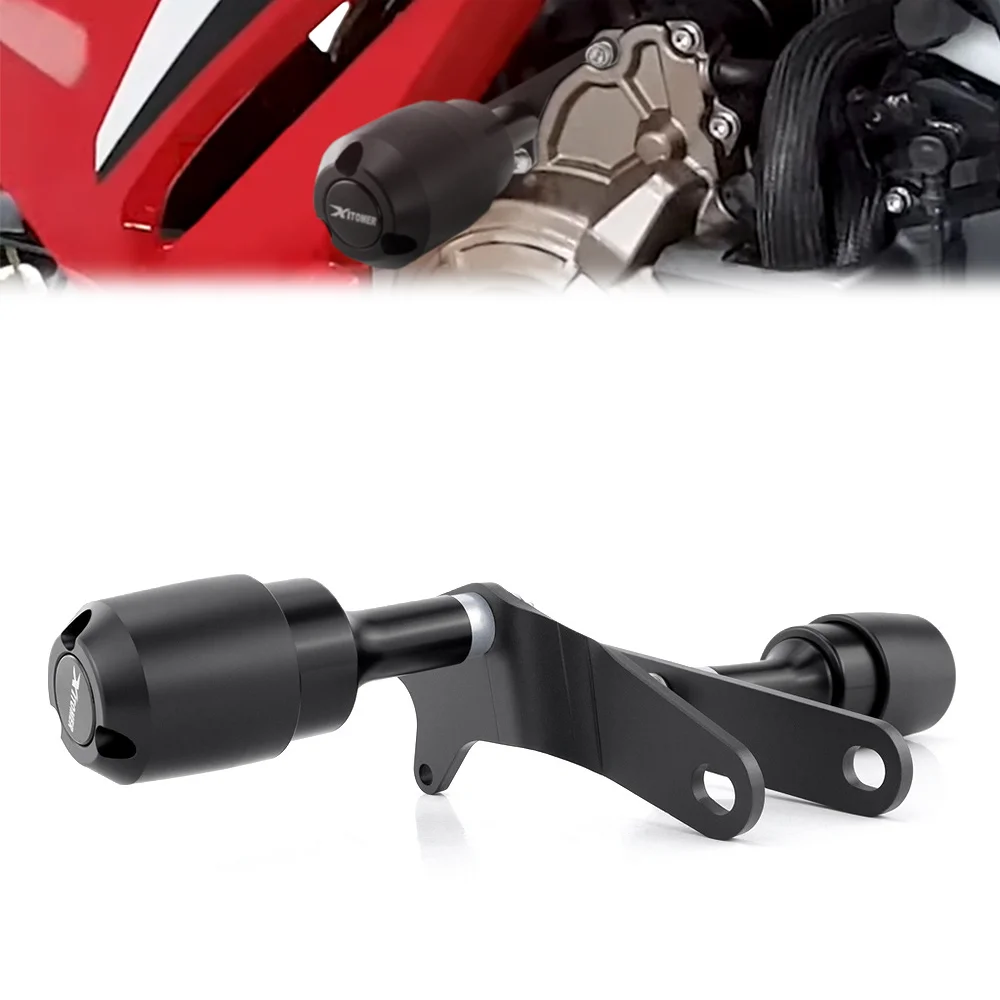 

Motorcycle Falling Protection Frame Slider Fairing Guard Crash Pad Protector CBR500R CBR 500R 2021 2022 2023 2024 2025 For Honda