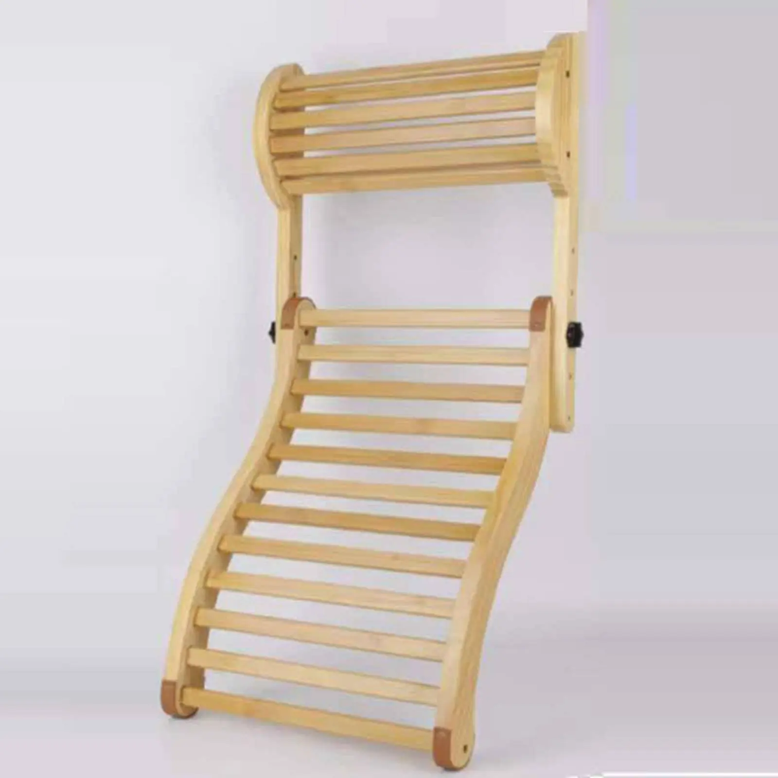adjustable-s-shaped-spinal-backrest-wooden-sauna-headrest-foldable-slatted-wood-lounger-for-steam-chamber