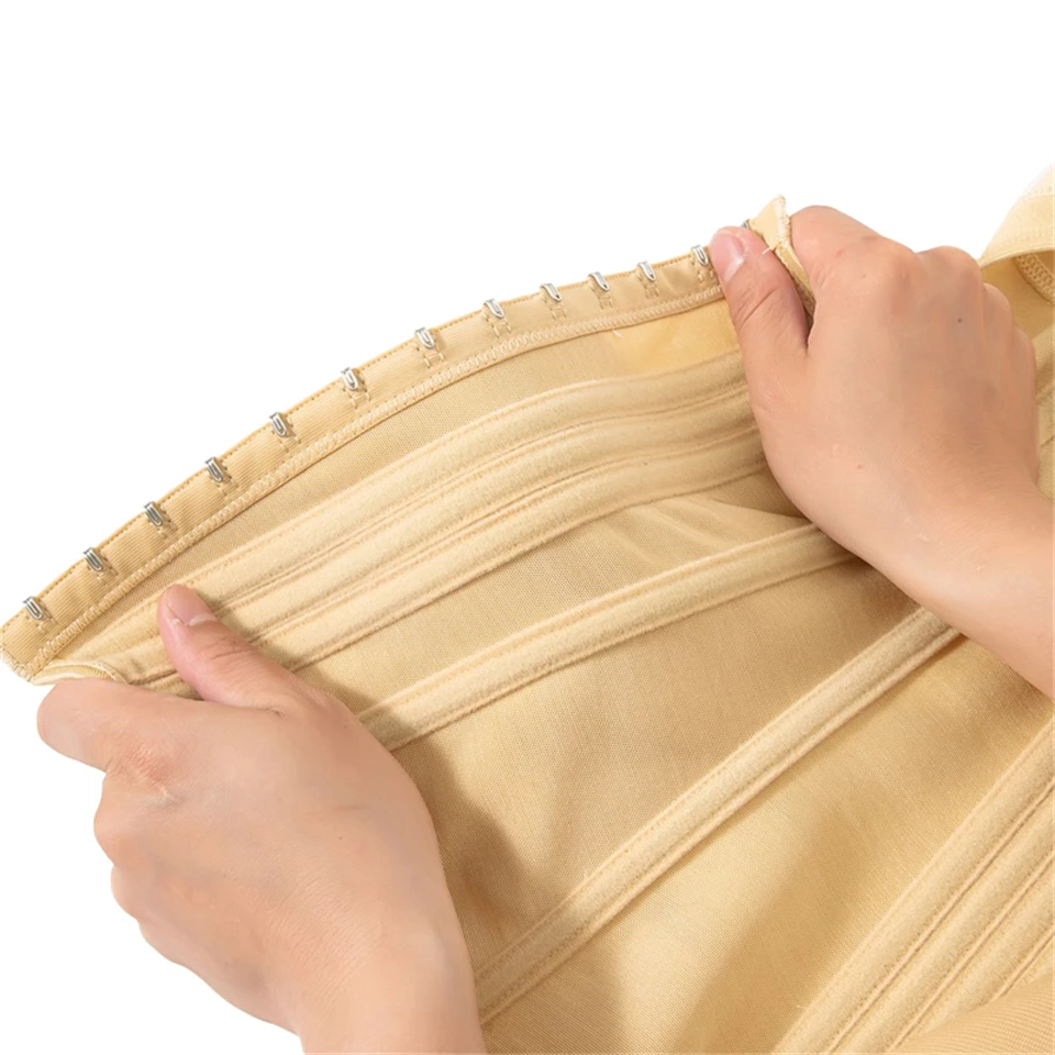 Becirzet Damen-Gürtel Taillentrainer Körperformer Bauchkontrolle Ärmelloses Tanktop Shapewear Damen-Modelliergurt Unterwäsche – Detail 22