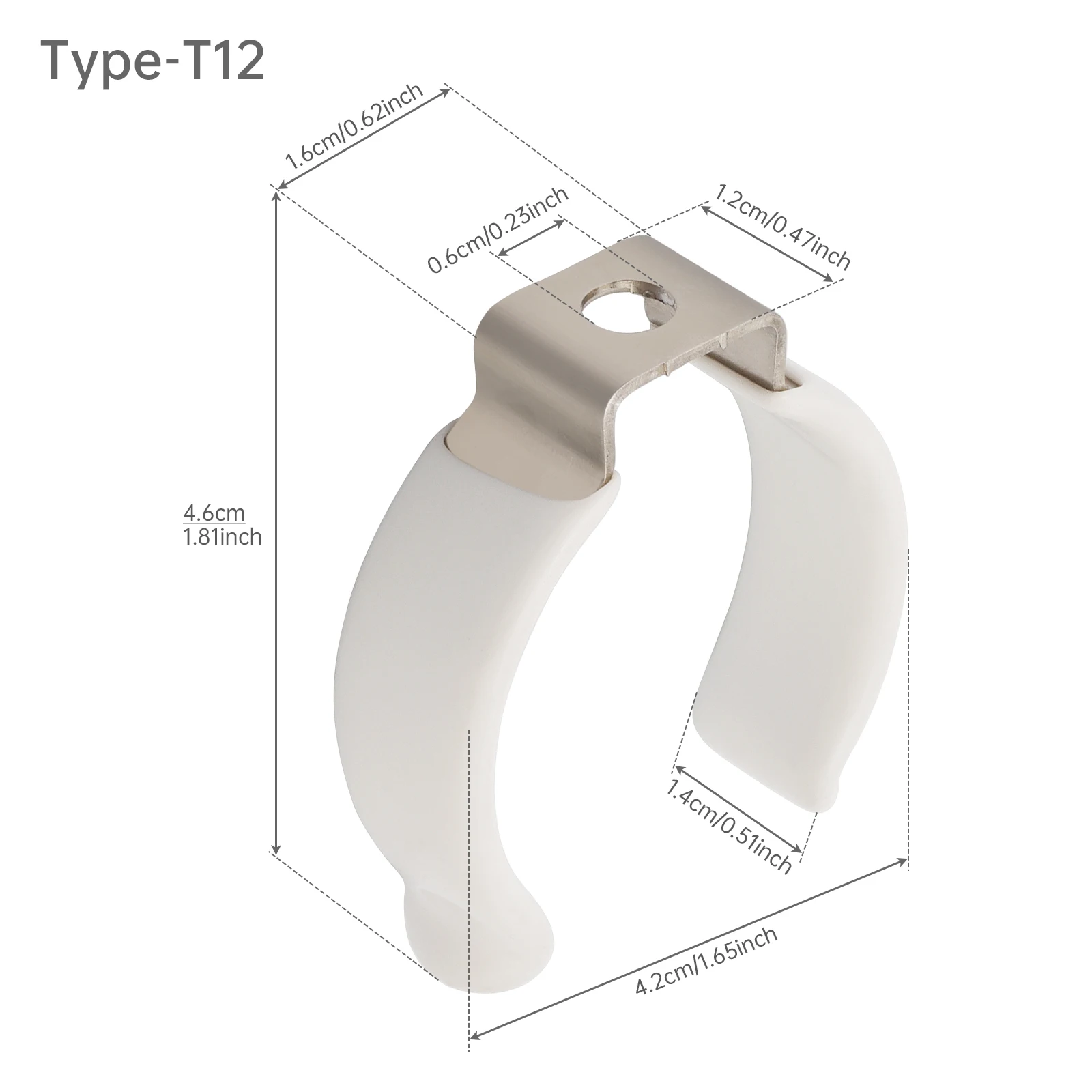10pcs U Clips Holder Bracket T5 - T12 Type Prevent Sagging Plastic Dipped Clamps Lamp Support Lampholder for LED Light Bulbs
