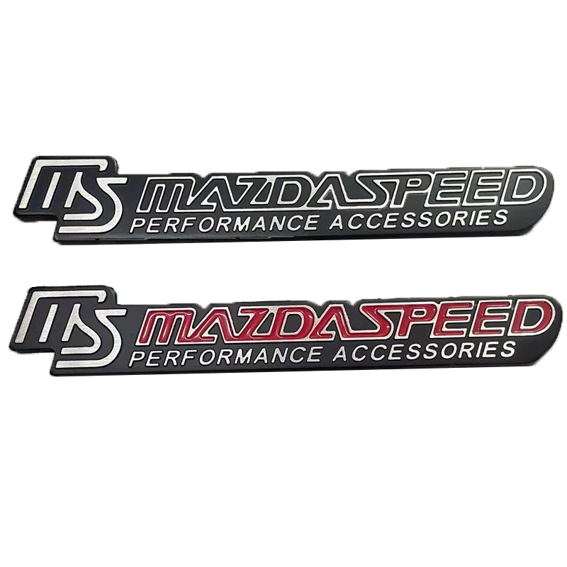 

Car Fender Sticker Trunk Emblem Badge for Mazda MS Logo Speed CX3 CX5 CX7 CX9 MX3 MX5 RX7 Axela Atenza Protege