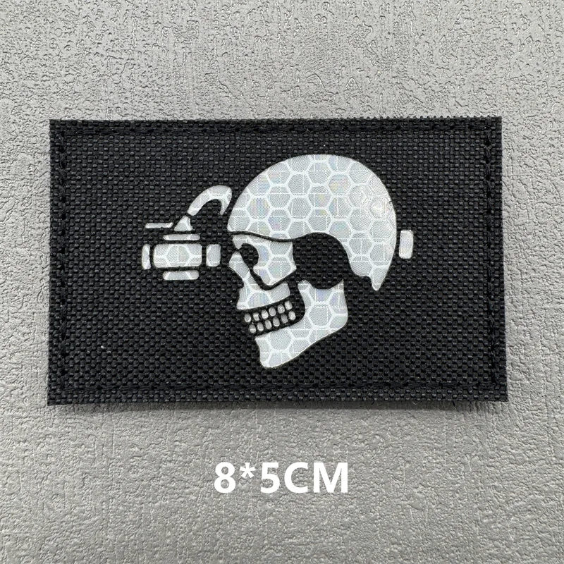 3D Taktische Patches IR Reflektierende Abzeichen auf Rucksack Weste Kleidung DIY Moral Taktische Abzeichen Haken & Schleife Laser Cut liefert