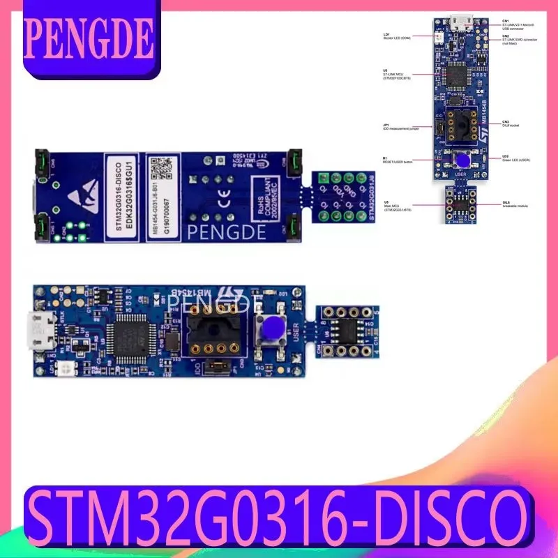 Spot STM32G0316-DISCO STM32G031J6M6 Discovery Kit delivery analyzer new development board