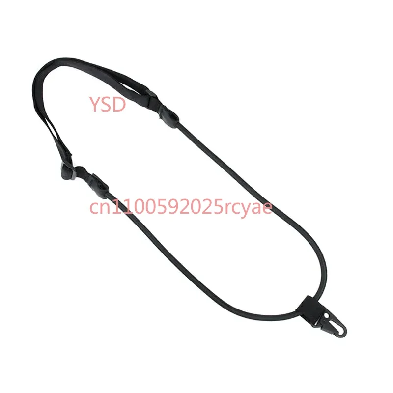B-M TMC-M7S-BK New LDT MP7 Sling Tactical Elastic Single Point Lanyard with Metal Steel Buckle