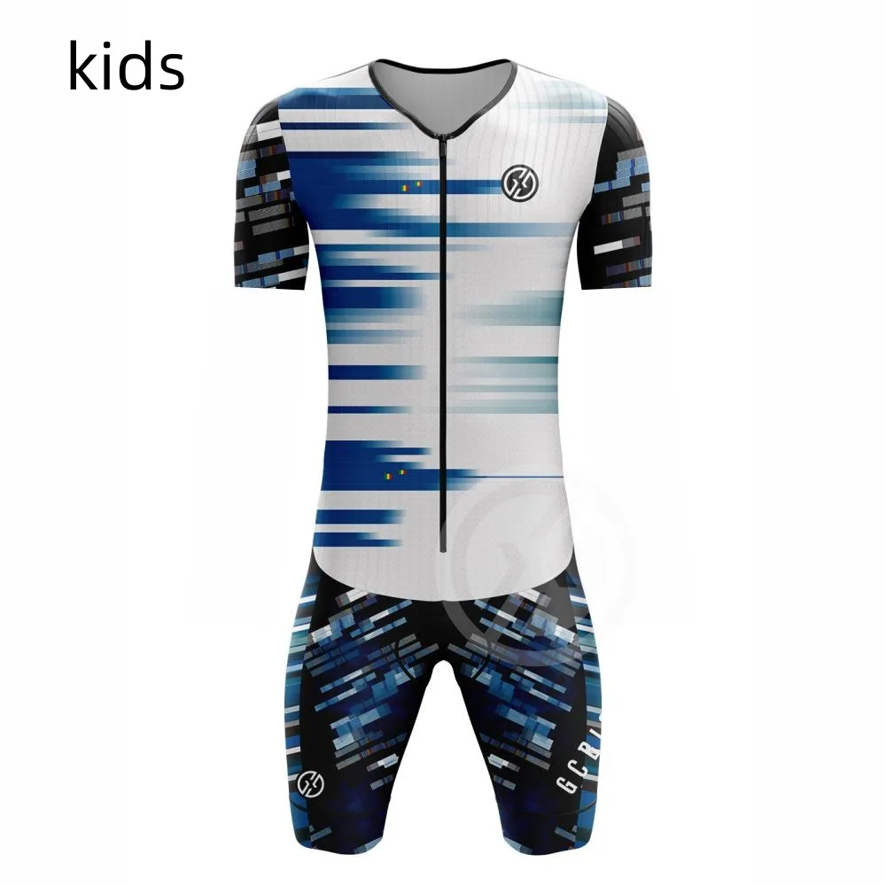 Bambini/bambini pattinaggio Speedsuit pattini a rotelle abbigliamento in linea Skate Race Quick Dry Skinsuit Patines Performance Apparel