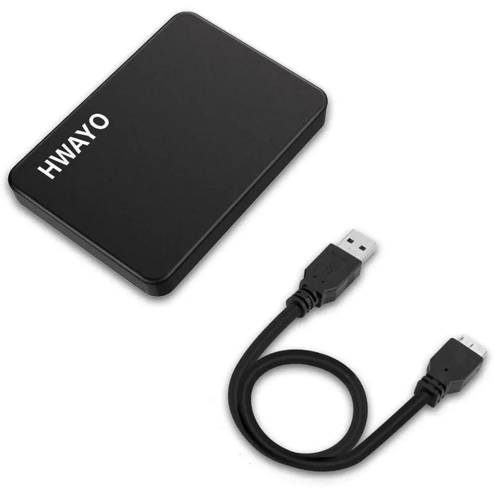 

Ultra Slim 1TB 2.5 USB 3.0 Portable Hard Drive for PC, Laptop, Desktop, and Chromebook Storage