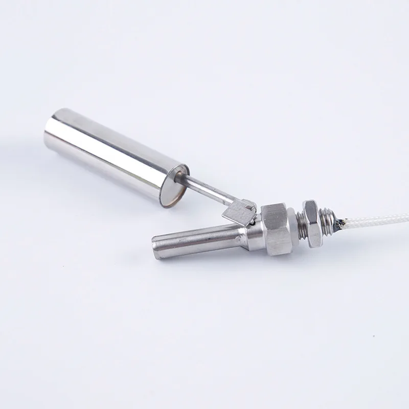 Vendita calda 1 pz 10 w In Acciaio Inossidabile Liquido Sensore Livello Acqua Orizzontale Interruttore A Galleggiante di Plastica di Montaggio