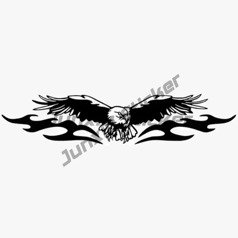 

Eagle Flight Vinyl Car Stickers Waterproof for Hood Door Side - Auto Body Decals PVC Decor Adventure Accessories
