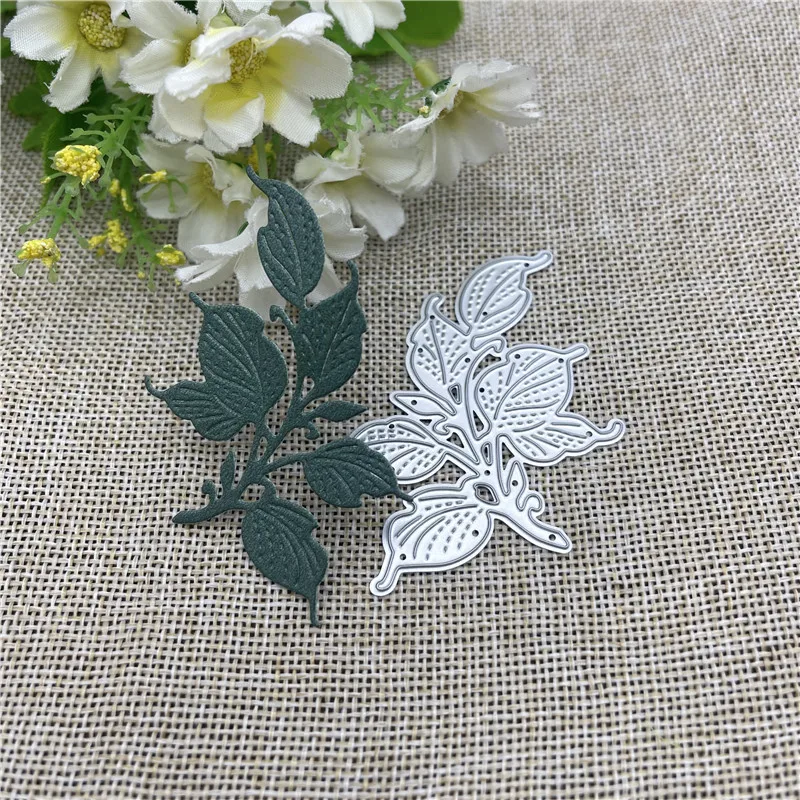 Leafage  Lace background Metal Cutting Dies Stencils For DIY Scrapbooking Decorative Embossing Handcraft Template