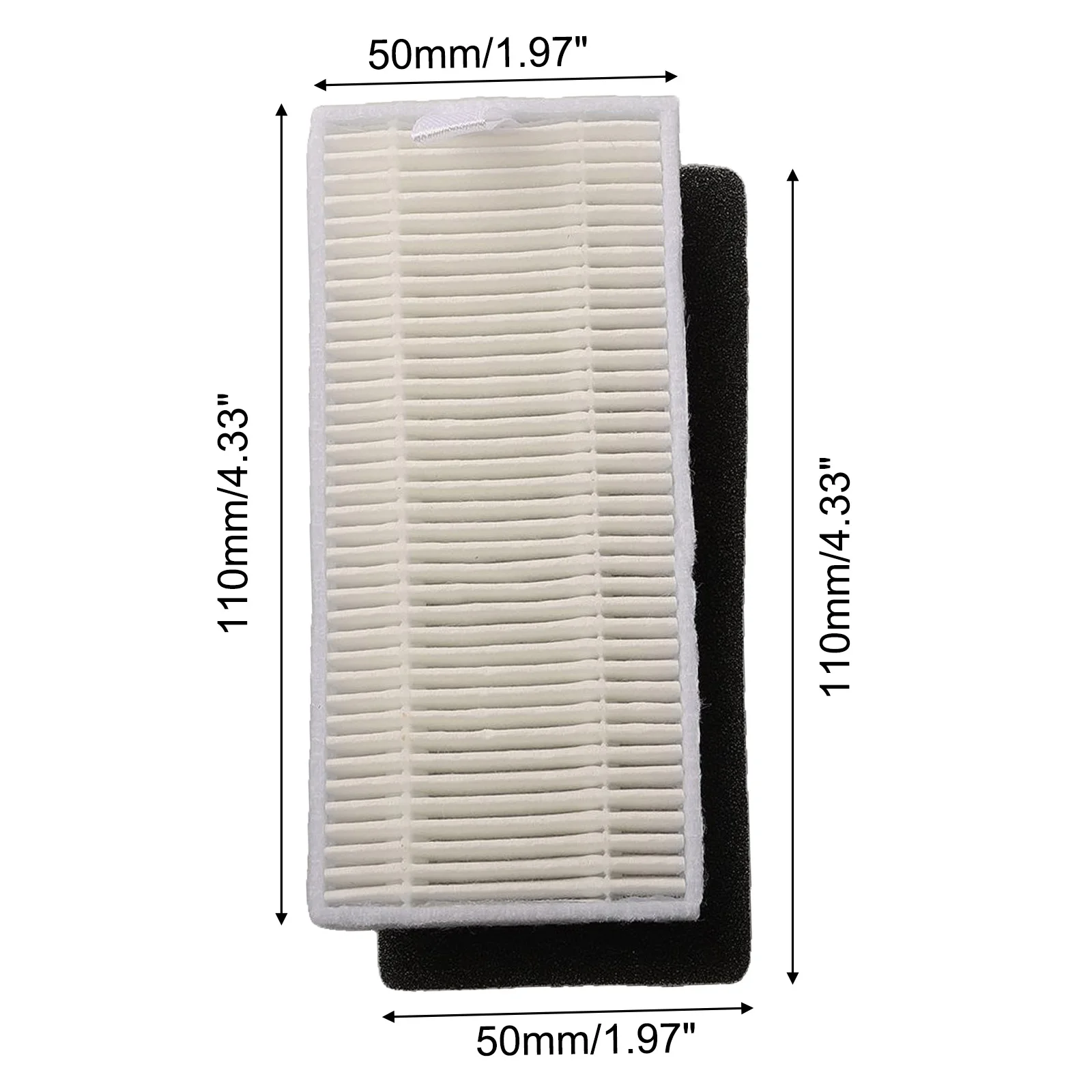Juego completo de repuesto de cepillo lateral, filtro y cepillo principal para aspiradora robot Deebot D710 D715 500 501, piezas de repuesto