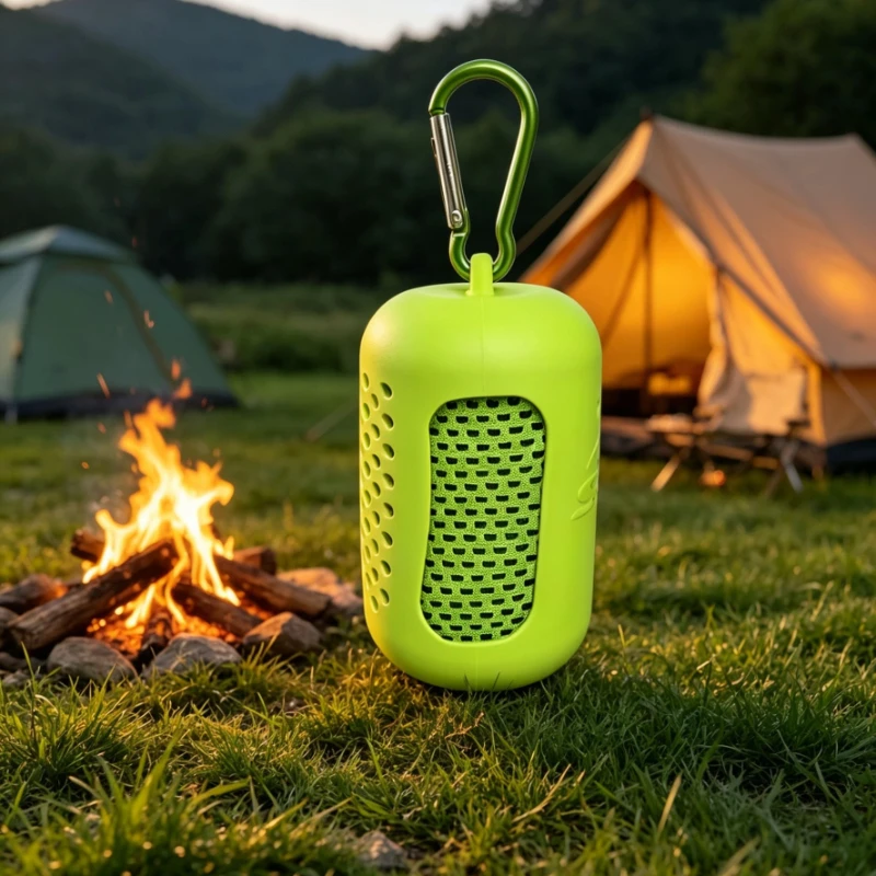 

Portable Circular Silicone Wrapped Cold Towel Cooling Towel Quick Drying Polyester Fiber Towels Beach Accessories Sport Fitness