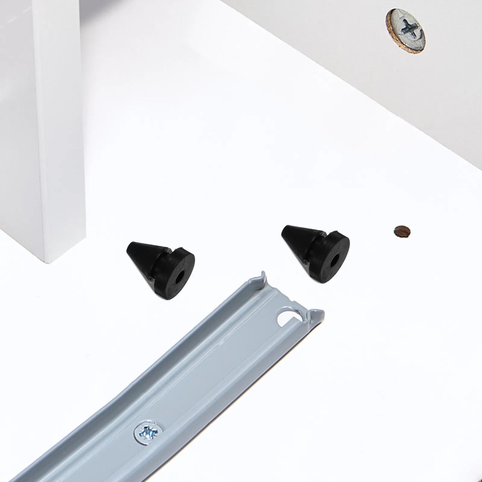 20Pcs Silicone Shock Absorbing Anti-Collision Bumpers Cabinet Door Stoppers Elevator Door Guards Furniture Protection Pads Noise
