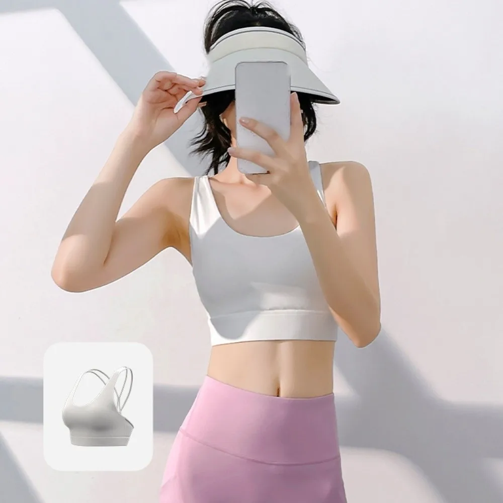 

Running Underwear Beauty Back Sports Bra Slim Shockproof Yoga Underwear Breathable Comfortable Training Fitness Bra Girls