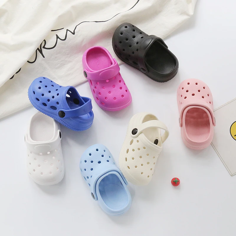 Fashion Girl Boy Summer Slippers EVA Beach Sandals Garden Shoes Soft Kids Outdoor Slippers Flip Shoes - view 6