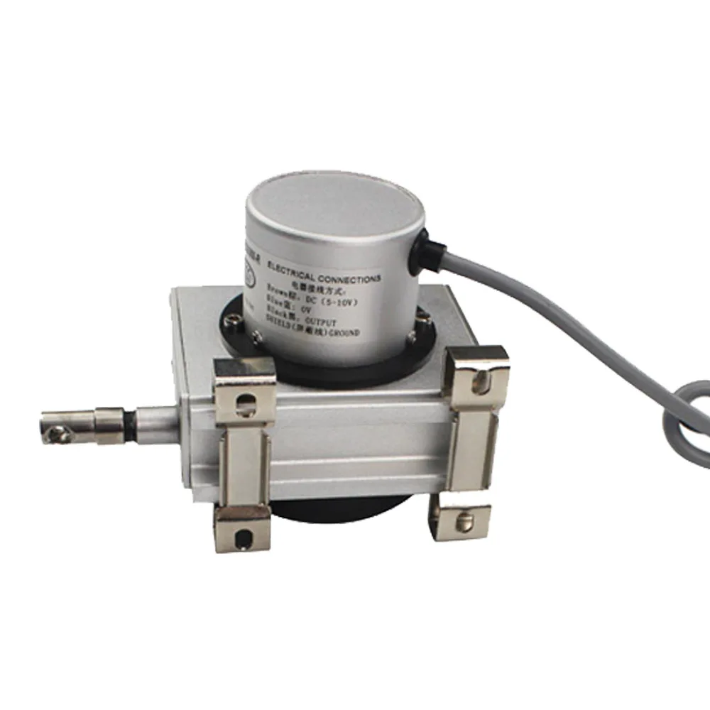 Factory supply100mm-1250mm  high linearity  draw wire potentiometer