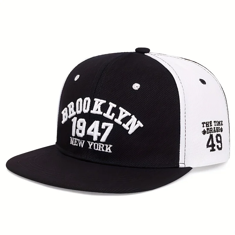 BROOKLYN 1947 embroidery Snapback Hat adult Hip Hop Caps outdoor Sports sun Hats Adjustable Baseball Cap