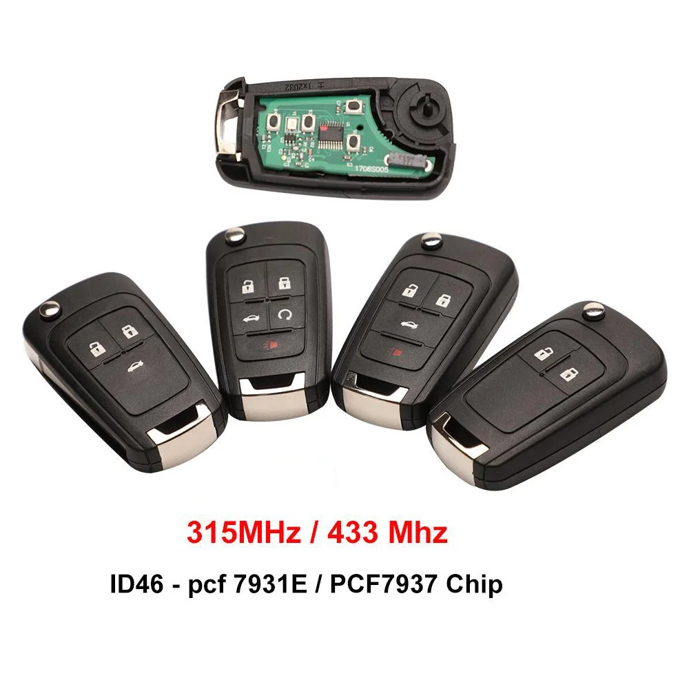 

Jingyuqin New Car Key For Chevrolet Cruze Aveo Epica Lova Camaro Impala Trax Orlando OPEL VAUXHALL Insignia Zafira Astra