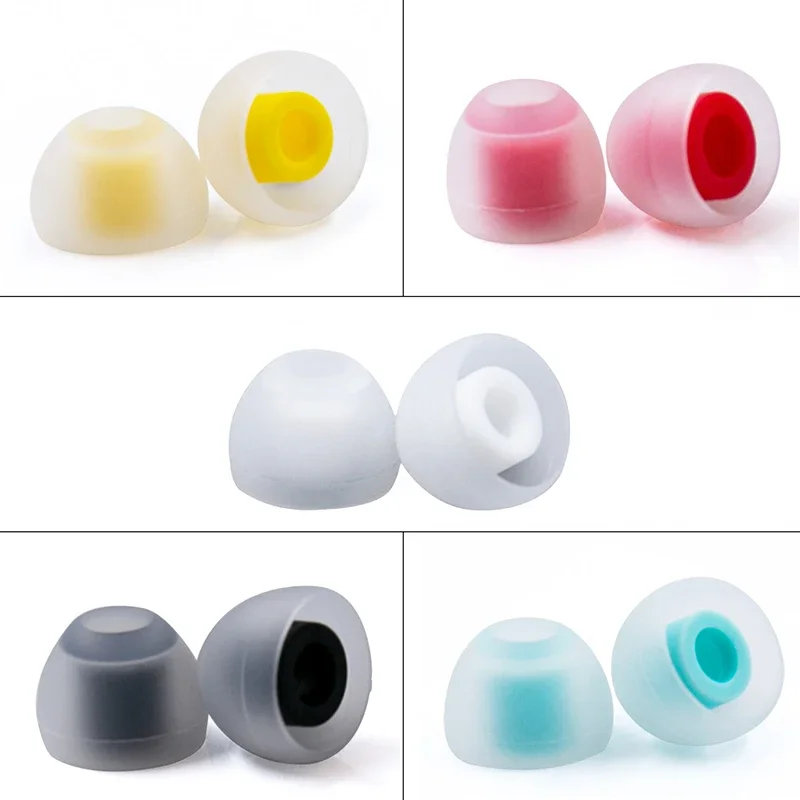 KBEAR 07 Silicone upgraded  Eartips 1 pair(2 pcs)  5 pairs(10pcs) Noise Isolating with S M M- L Size For KBEAR TRI Earphone