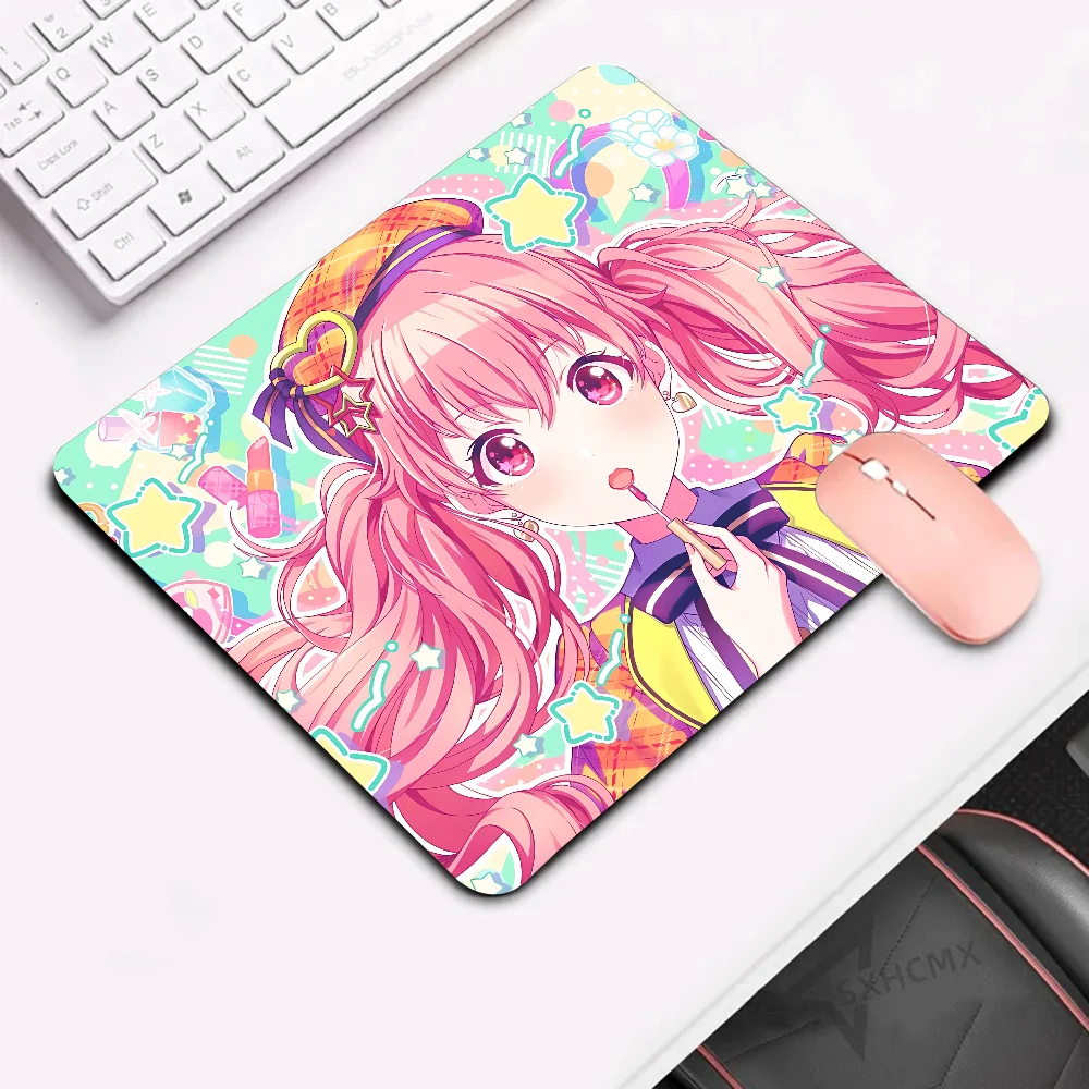 Project Sekai Game Mousepad HD Printing Computer Gamers Locking Edge Non-slip Mouse Pad 50x60cm Keyboard PC Desk Pad