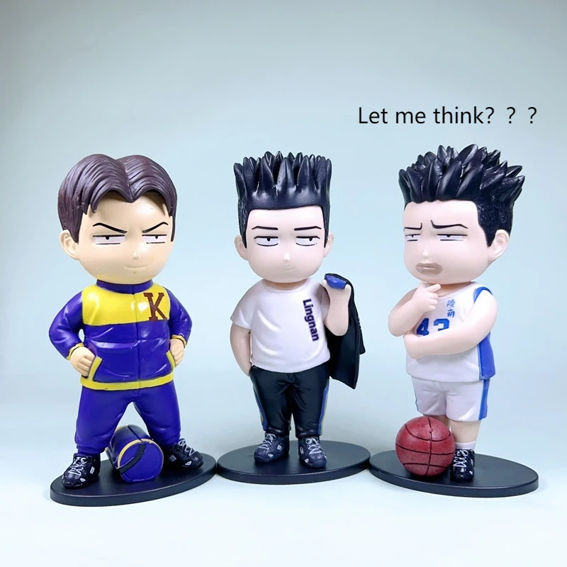 17cm Slam Dunk Sakuragi Hanamichi Anime Figure Gk Garage Kits Pvc Figurine Model Tabletop Decoration Children Toy Birthday Gift