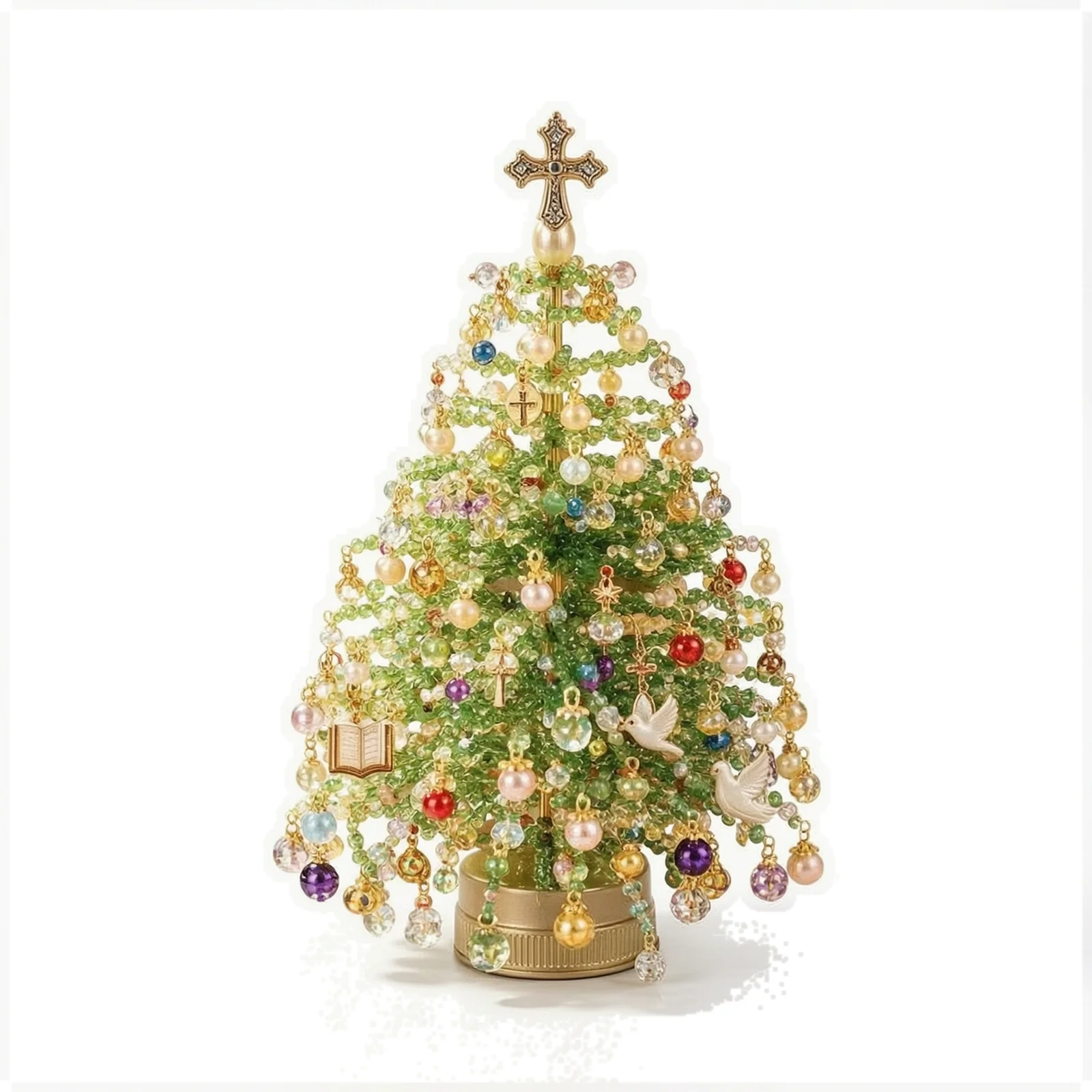 3D Tree For Classroom Pumpkin Flameless Candles DIY Kit Features Cascading Charms And Layered Greens