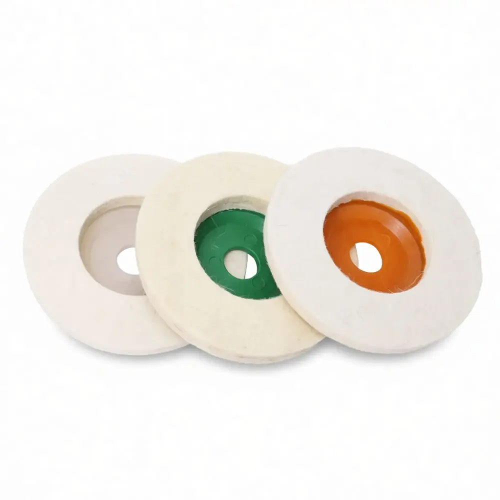 High Hardness Wool Polishing Wheel Metal Mirror Buffing Pad Angle Grinder Accessory Rotary Tool Surface Grinding Plate
