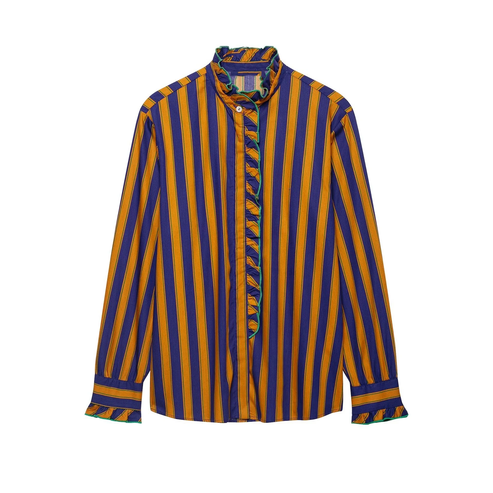 Summer Women's Striped Shirts Top 2026 New Fashion Long Sleeved Casual Shirts Elegant Women's Shirts Top
