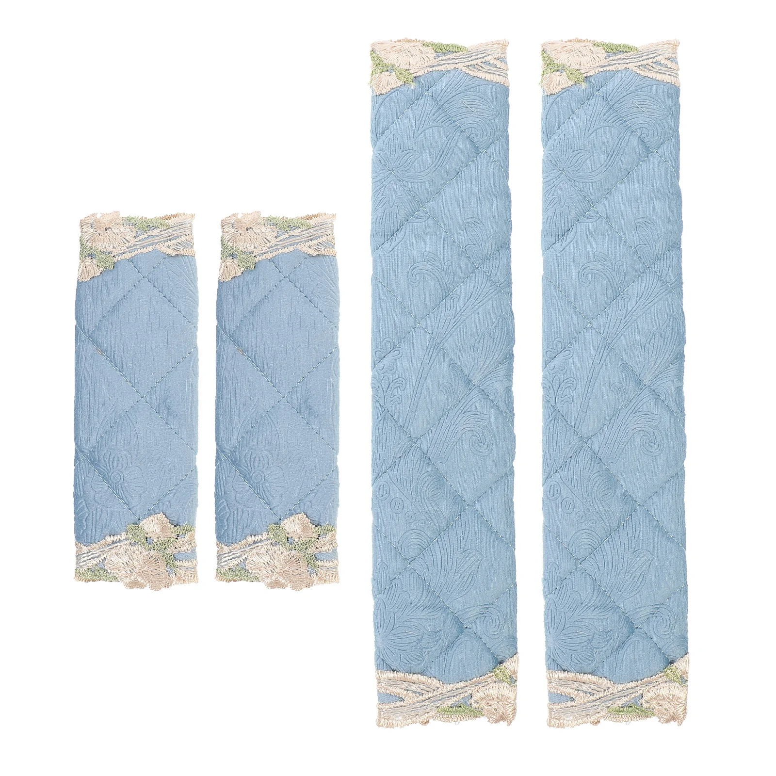 

4Pcs Refrigerator Handle Cover Premium Appliance Protector for Fridge Microwave Oven Dishwasher Decorative Pattern