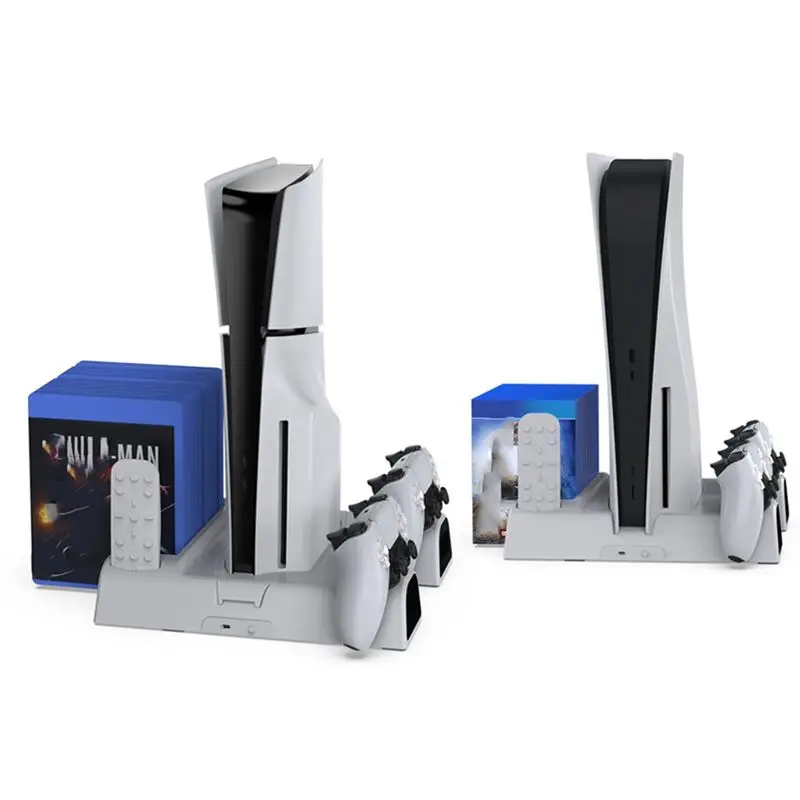 base-di-supporto-y43a-per-ps5-slim-con-ventola-di-raffreddamento-vano-porta-dischi-e-accessori-per-console-dock