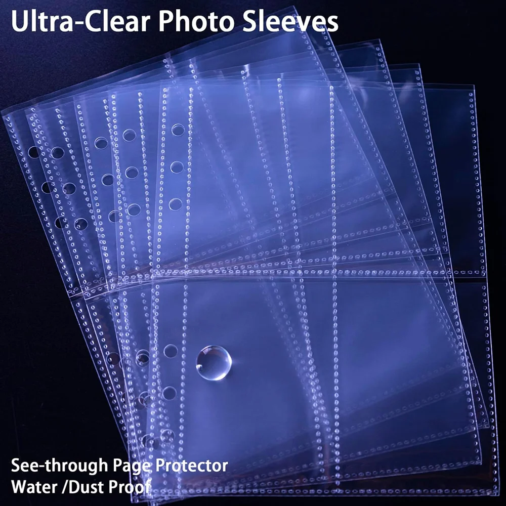 สมุดใส่การ์ดสะสม 4 ช่อง สำหรับใส่การ์ดเบสบอล ยูกิโอ โปเกมอน การ์ดกีฬา ขนาด A5 6 รู แบบเติมได้ ของเล่นเด็ก