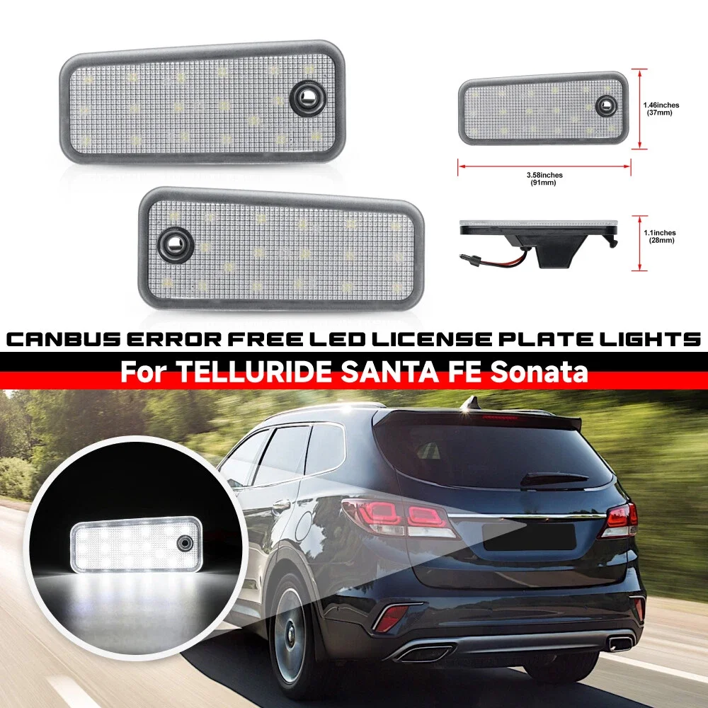 

925013L000 Светодиодный светильник номерного знака для Hyundai Santa Fe 2013-2018 Azera 06-11 для Kia Rondo 13-17 Telluride 20-23