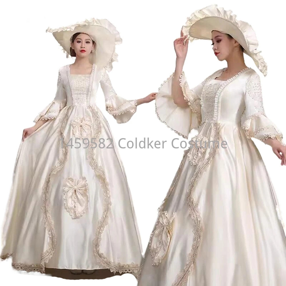 

High-end Court Rococo Baroque Marie Antoinette Ball Gown 18th Century Renaissance Historical Period Victorian Dresses