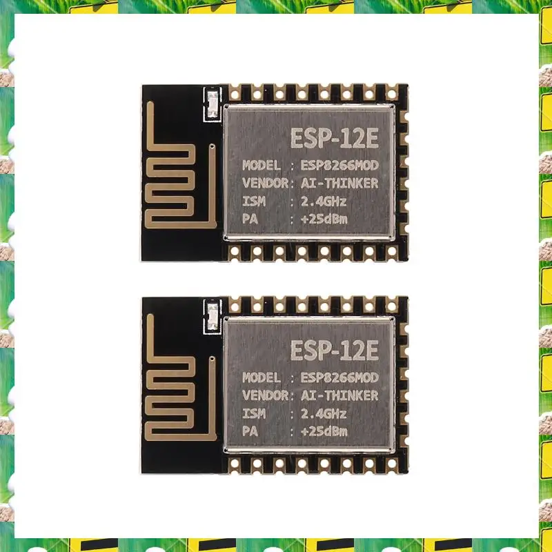 Modulo seriale elettronico 3C ESP-12E Porta seriale ESP8266 Modulo portatile Wi-Fi SOC completo 802.11B/G/N, modulo seriale ESP-12E ESP82