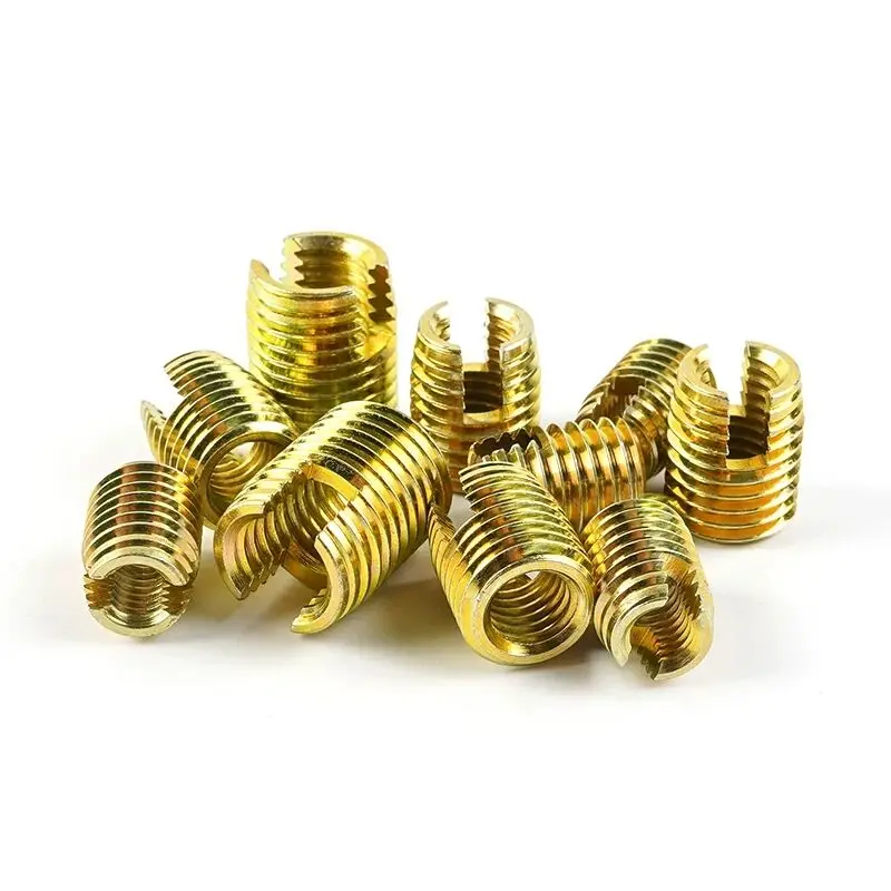 302 slotted type Self Tapping insert M2~M16 Carbon steel nut Bushing Wire Thread Repair Insert