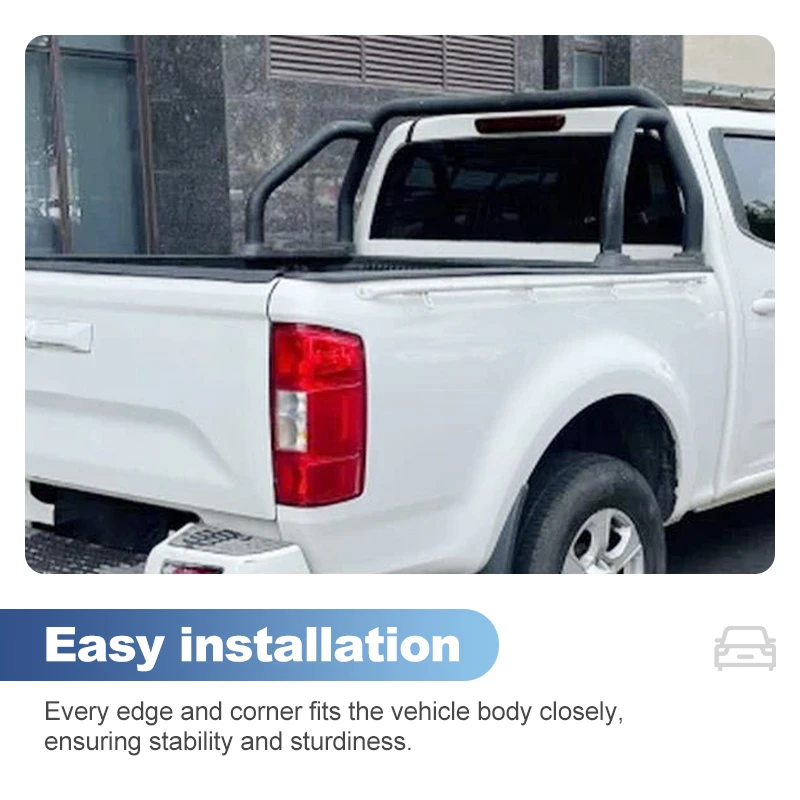 AutoParts Realm Store - Hot Selling KingOriginal Style Iron Guard Rail  - Pickup Truck Bed -Roll Bar