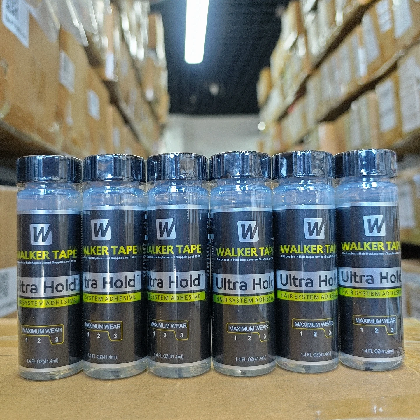 

1PC 1.4 OZ 41.4ml Walker Tape Ultra Hold Hair System Adhesive Hair Replacement Lace Glue for Hair Toupee or Lace Wig