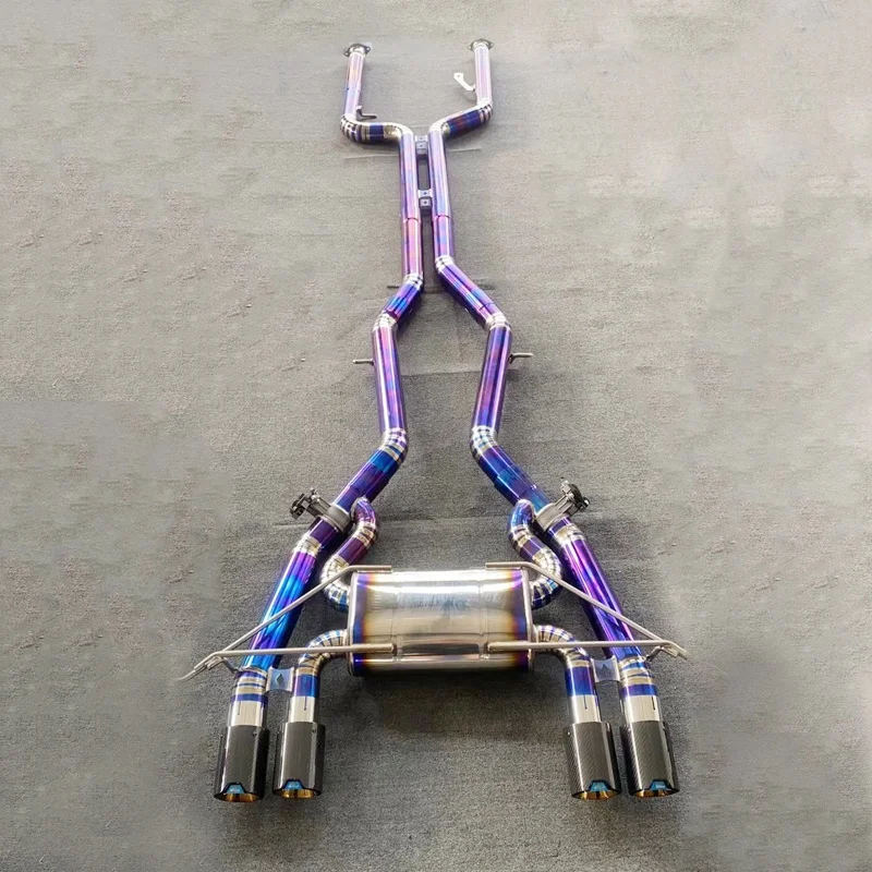 Performance Titanium Alloy Exhaust Catback For BMW M3 M4 G80 G82 Exhaust Pipe System