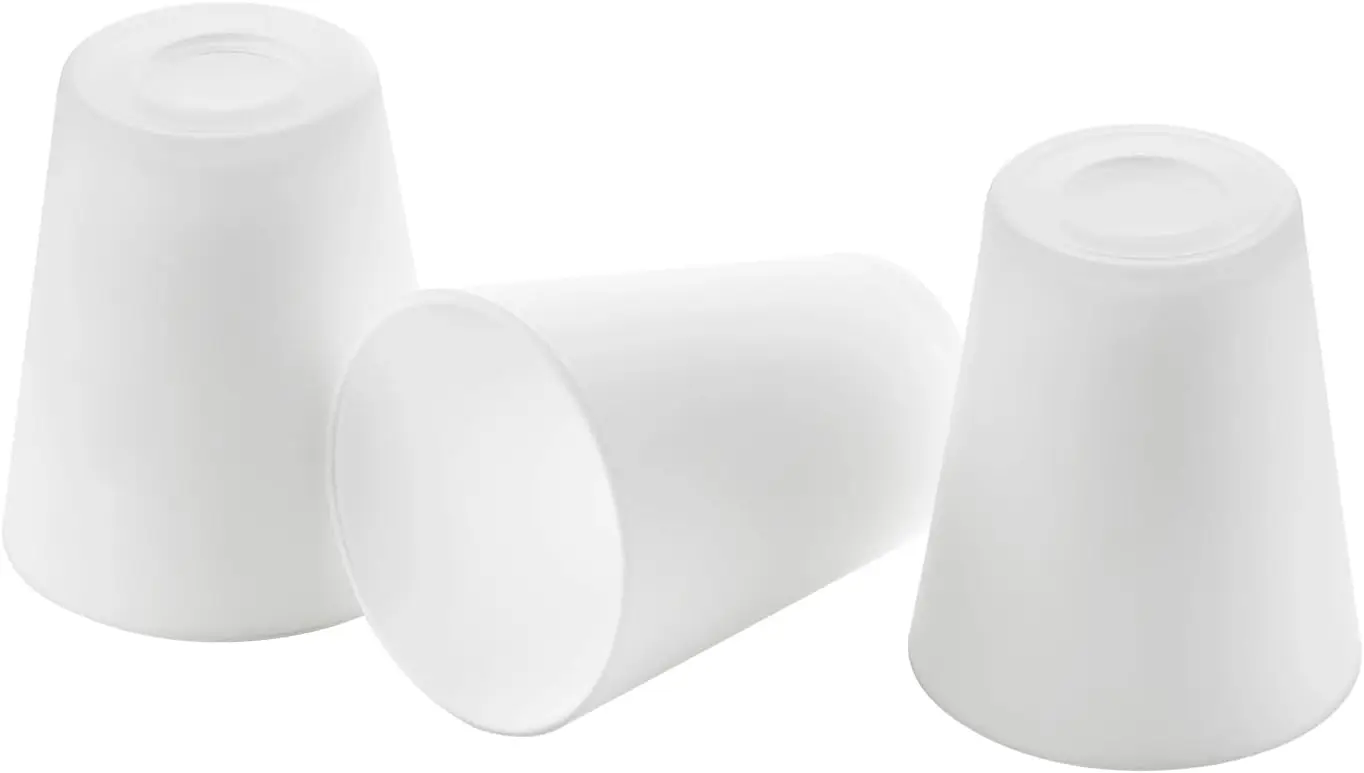 

Fixture Replacement Frosted Glass Shade, E26 Base with 1-5/8" Fitter, 3-pack Cone Replacement White Shades for Pendant L