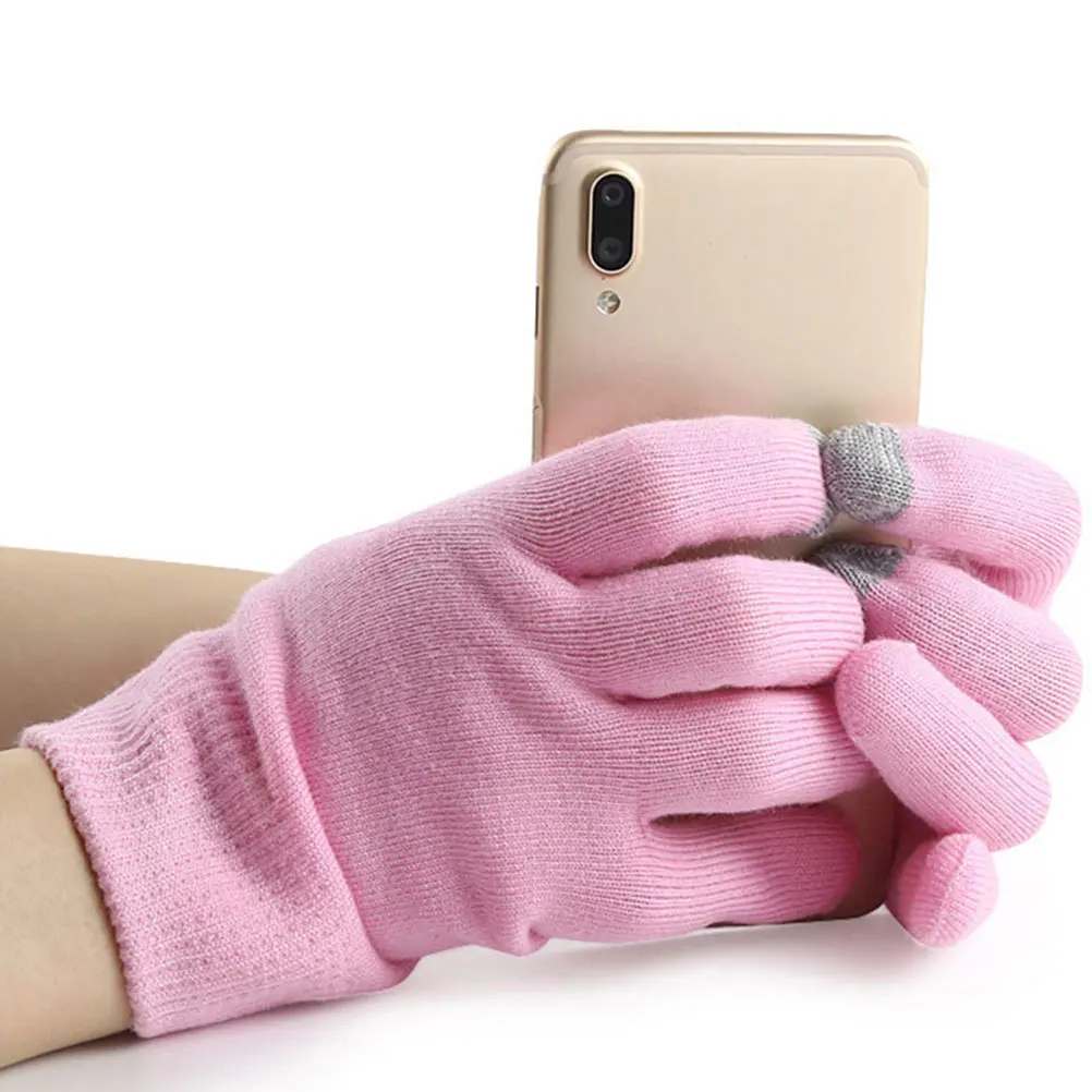 

4pcs Moisturizing Gel Gloves For Spa Hand Care Therapy Sleeping Gloves Cotton Dry Cracked Hands Cover Essential Oil Mittens