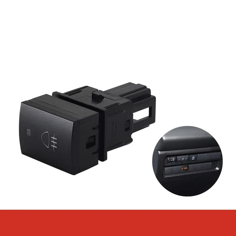 Car LED Light Power Switch Button For Mitsubishi Outlander GM/GN/ZM 2022- 2024 Switch Button Dashboard Light Control Accessory